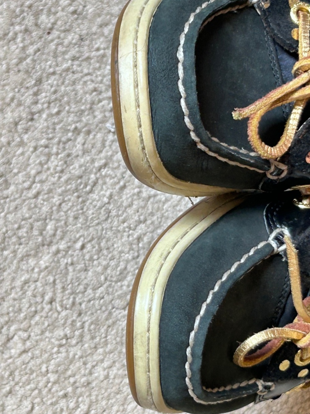 Sperry Angelfish gold dot boat shoes 7.5 - Picture 8 of 9
